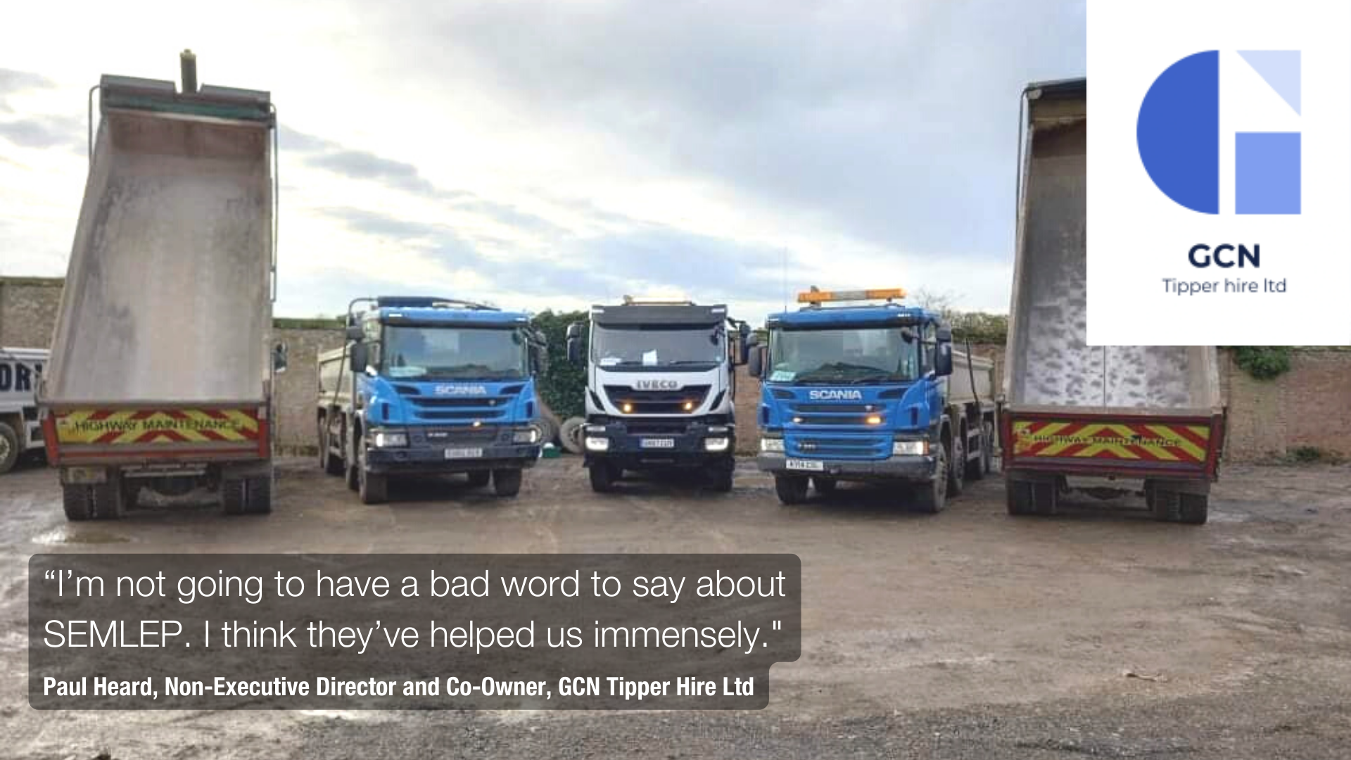 Reaching a growth tipping point: GCN Tipper Hire Ltd