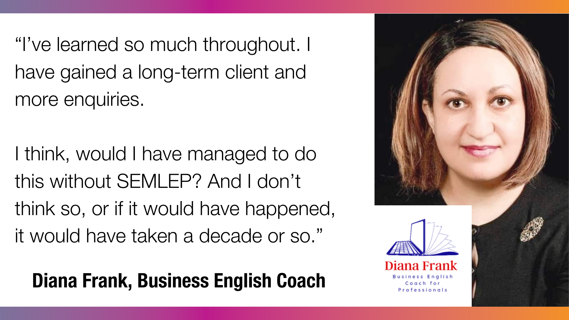 Diana Frank – Business English Coach