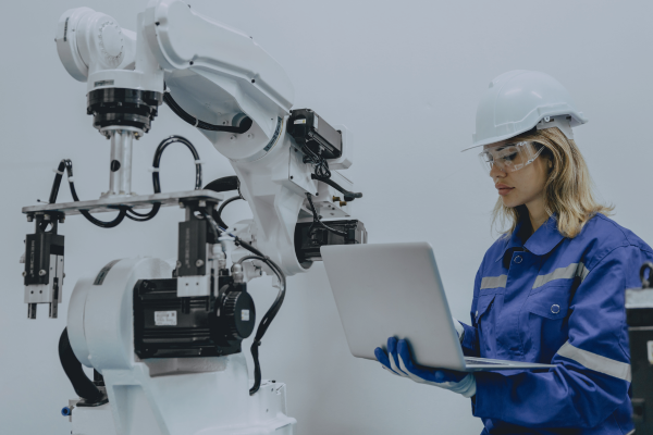 Image of woman in advanced engineering